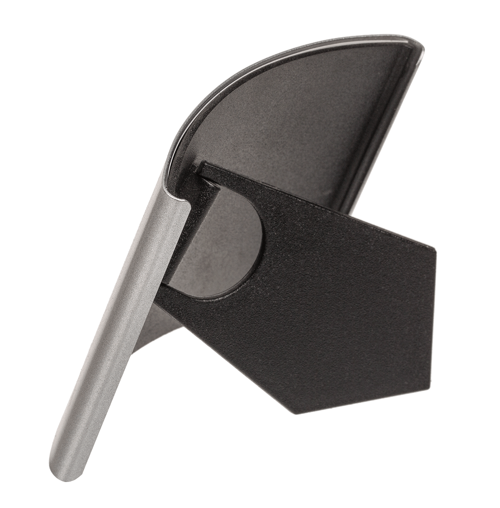 Curved metal picture frame,