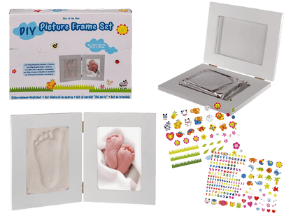 Double sided picture frame DIY set with  250 g,