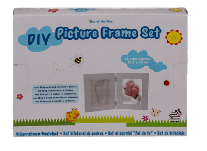Double sided picture frame DIY set with  250 g,