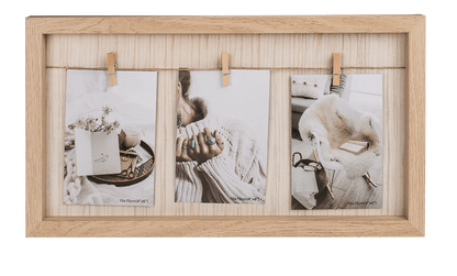 Natural coloured wooden frame, Clothes Line,