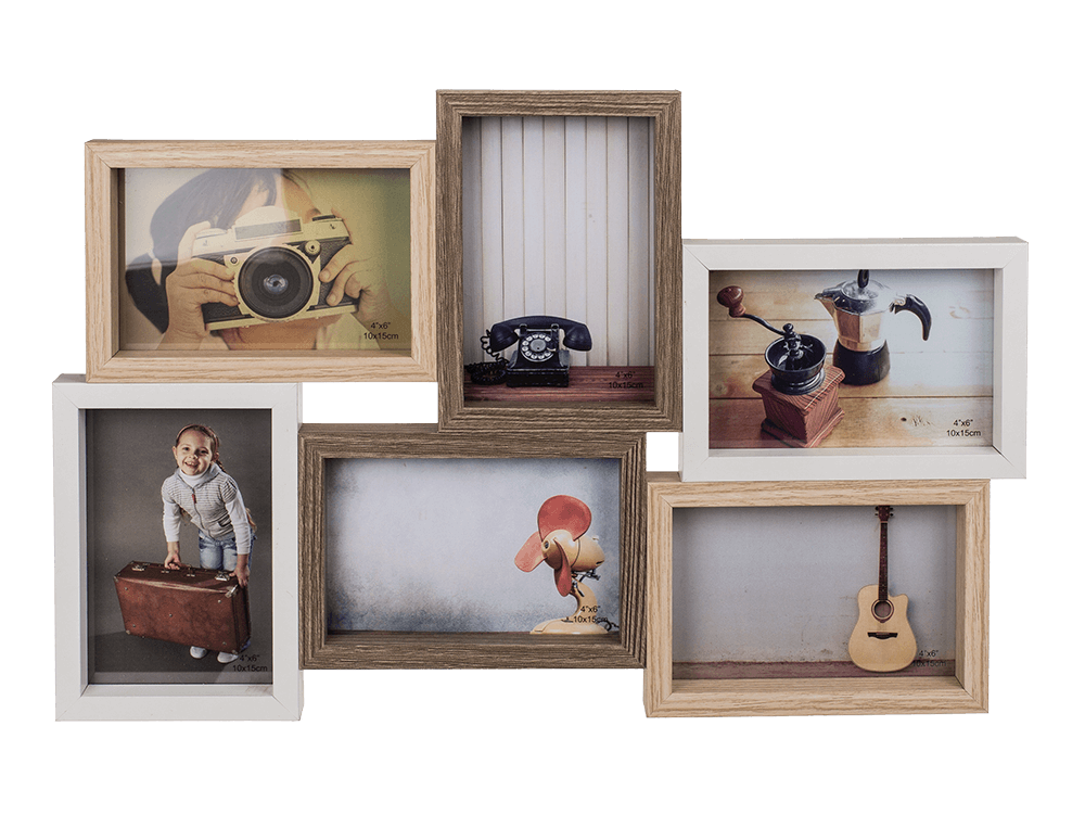 Wooden Photo Frame, Nature Style,
