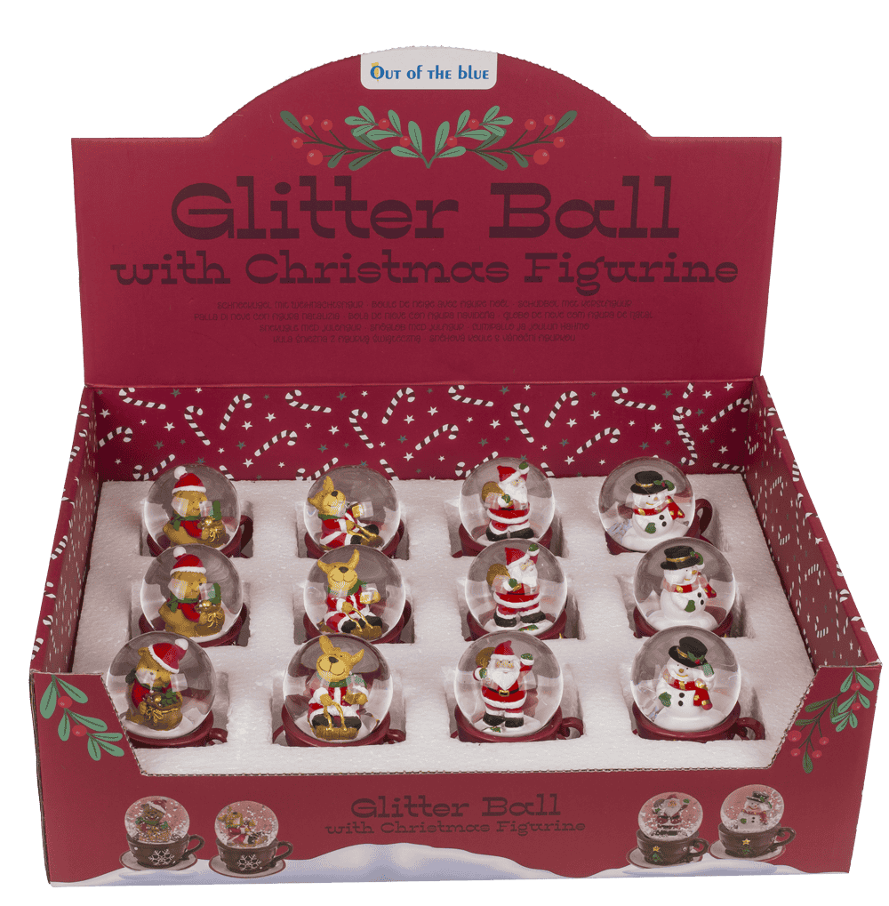 Polyresin snow globe, Christmas figurines,