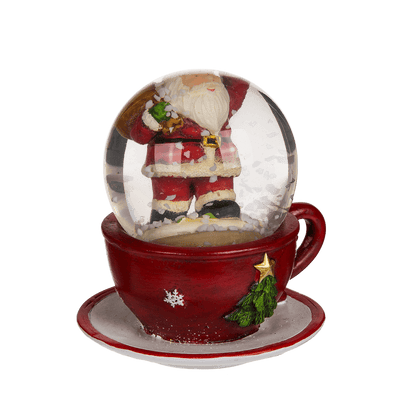 Polyresin snow globe, Christmas figurines,