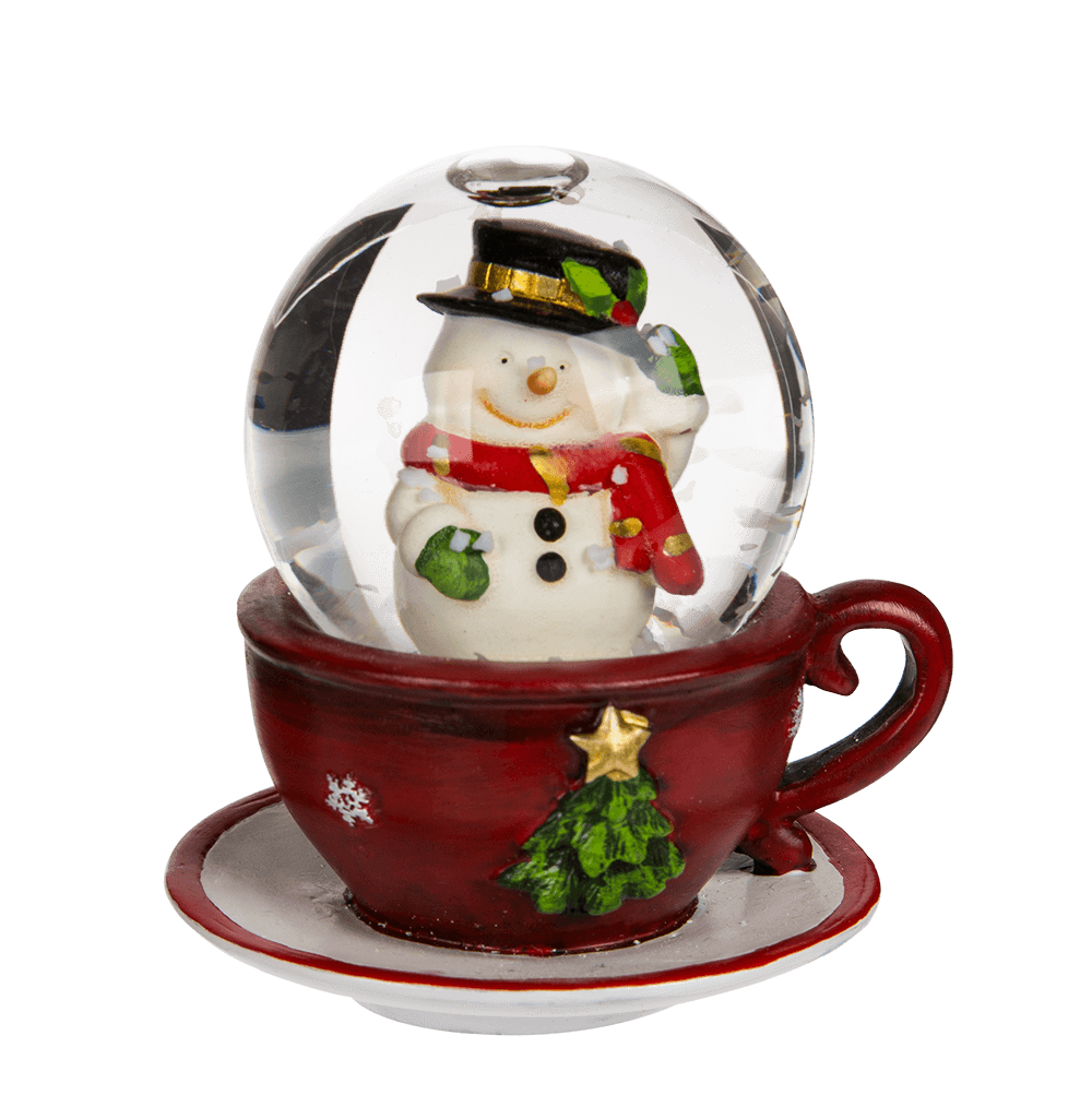 Polyresin snow globe, Christmas figurines,