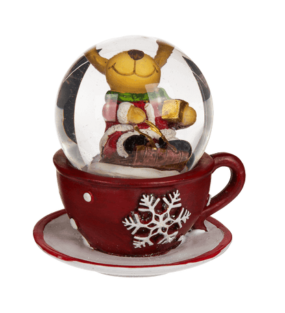 Polyresin snow globe, Christmas figurines,