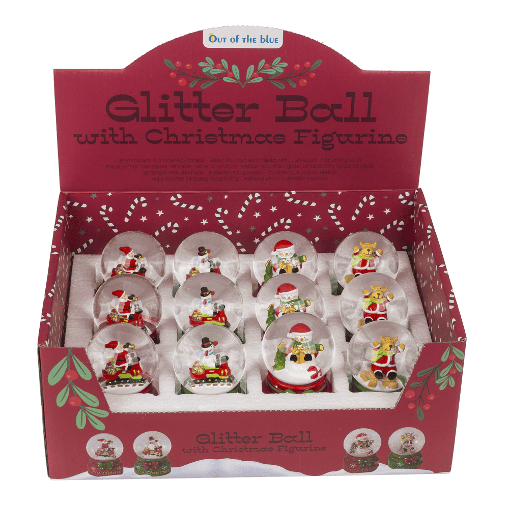 Polyresin snow globe, Christmasfigures,