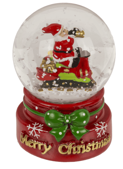 Polyresin snow globe, Christmasfigures,
