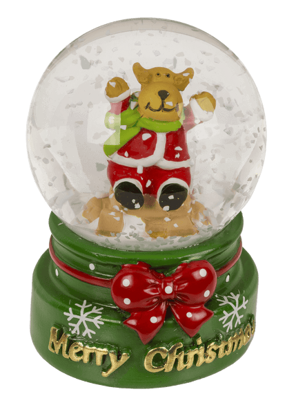 Polyresin snow globe, Christmasfigures,