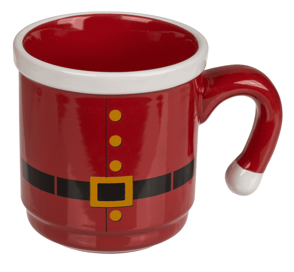 Mug with Christmas design (Santa Claus & Santa,