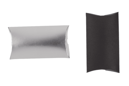 Black/silver coloured advent calender,