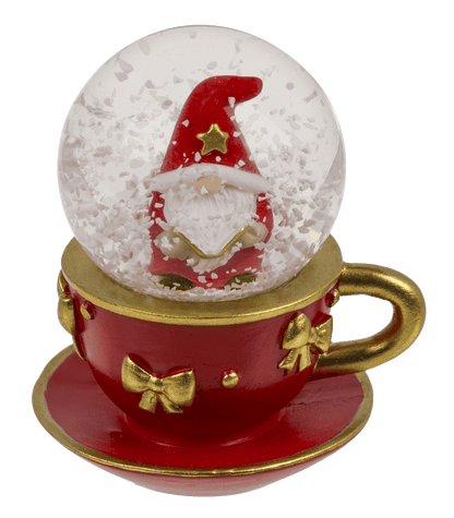 Snow Globe, X-MAS Elf, on base,