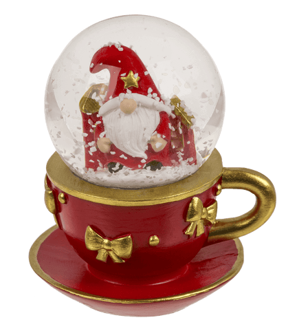 Snow Globe, X-MAS Elf, on base,