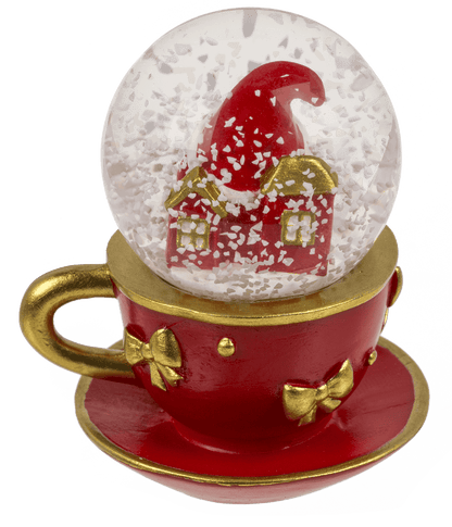 Snow Globe, X-MAS Elf, on base,
