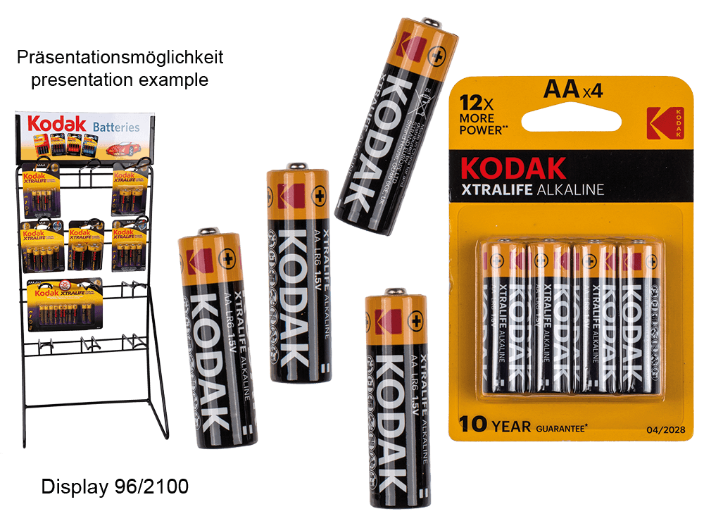 Alkaline mignon battery, Kodak Xtralife,