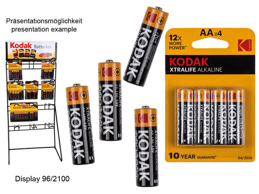 Alkaline mignon battery, Kodak Xtralife,