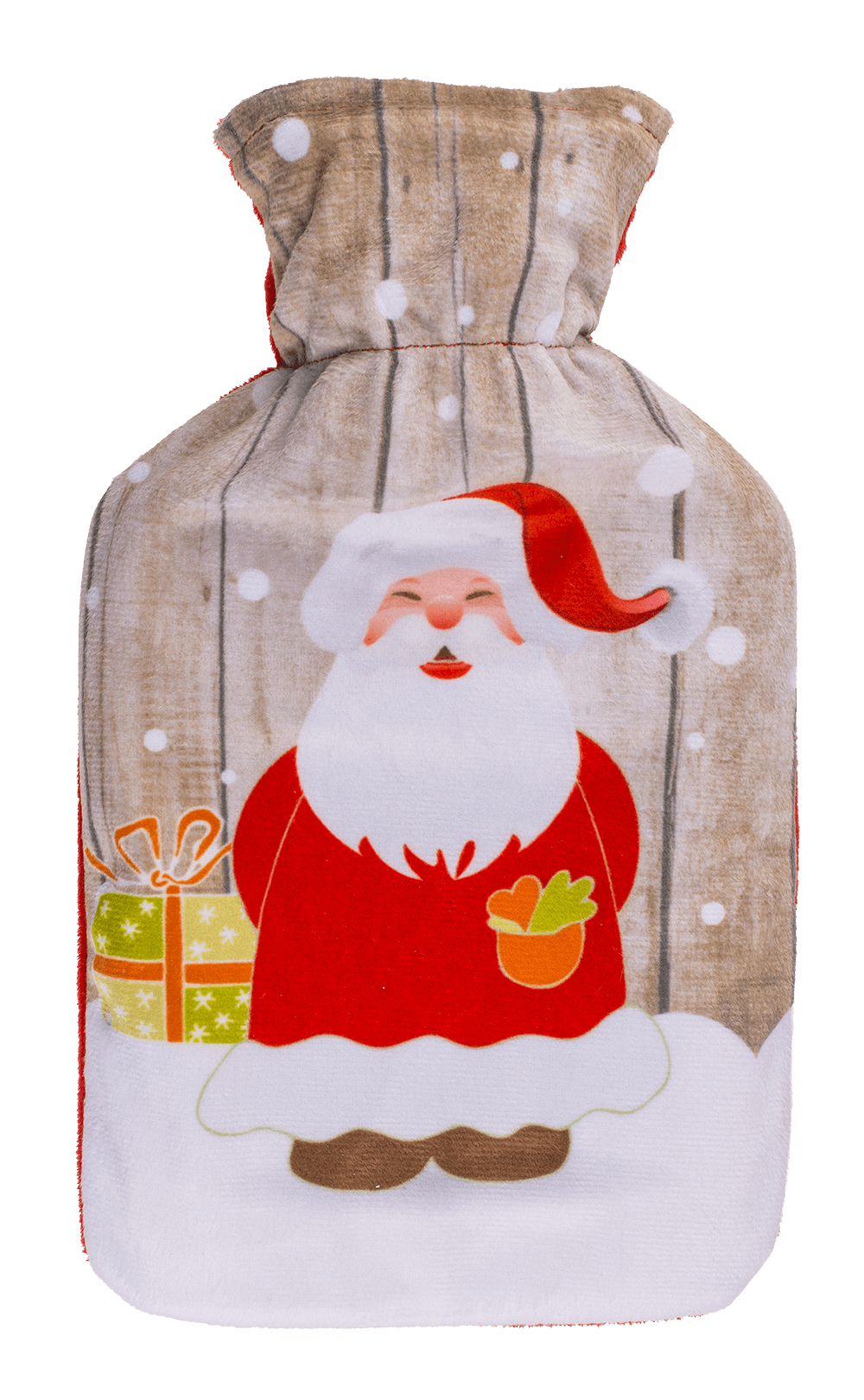 Hot water bottle Christmas Santa, penguin,