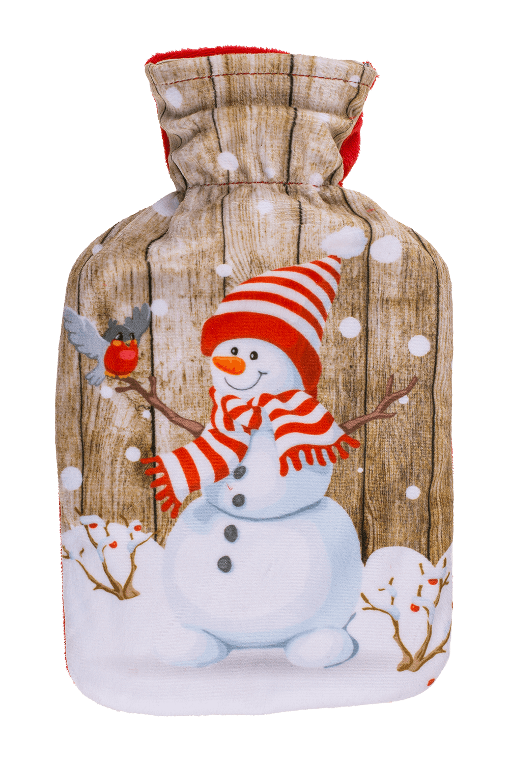 Hot water bottle Christmas Santa, penguin,