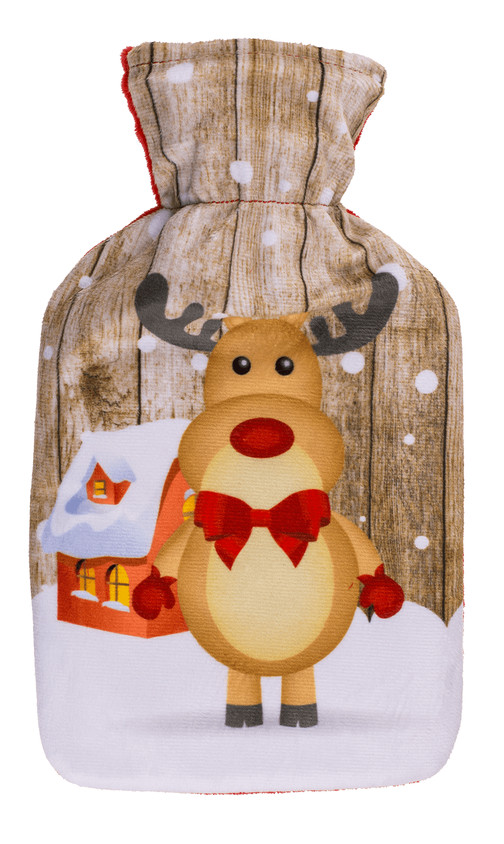 Hot water bottle Christmas Santa, penguin,
