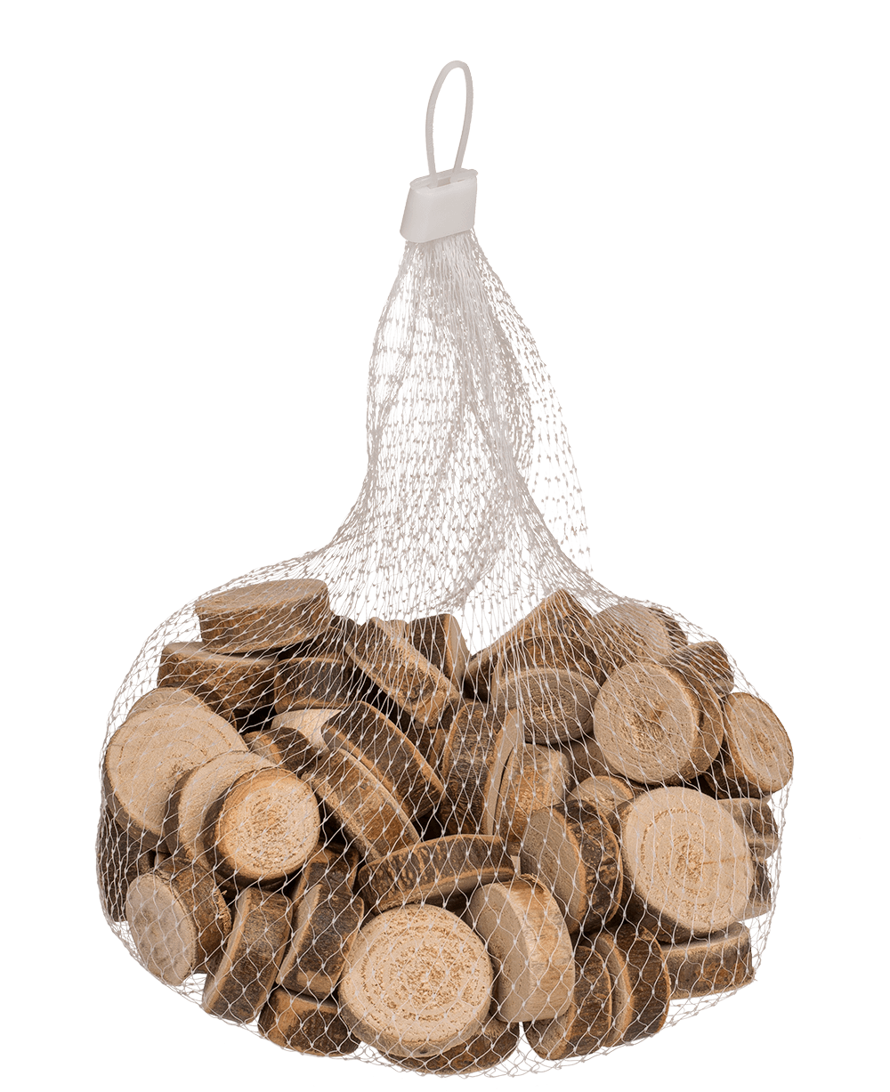 Wooden decoration slices small,