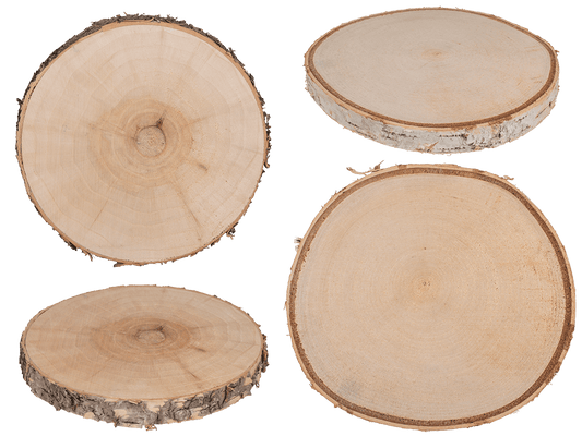 Wooden decoration slice,