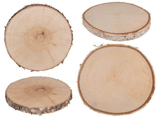 Wooden decoration slice,