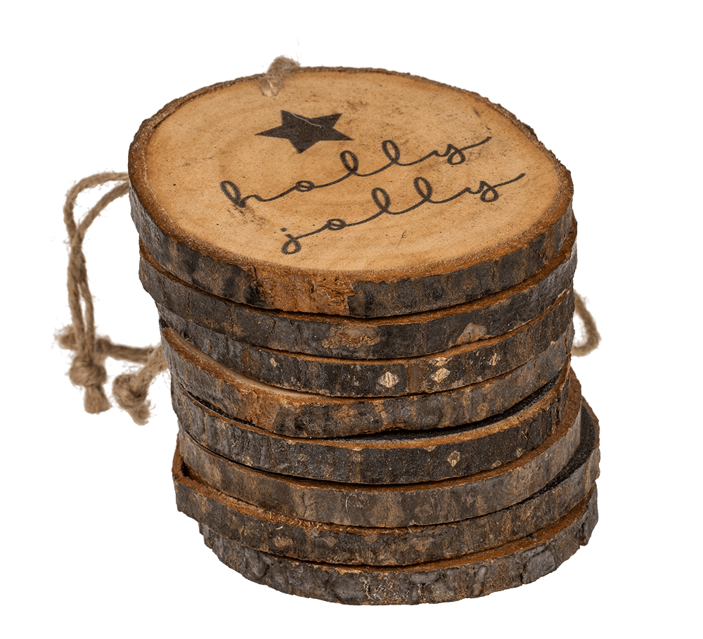 Wooden decoration hanger, Modern Christmas,