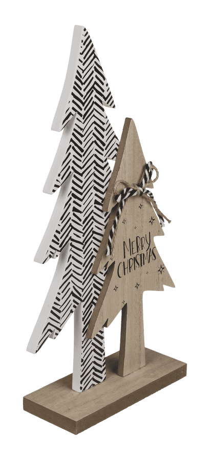 Wooden tree, Merry Christmas,