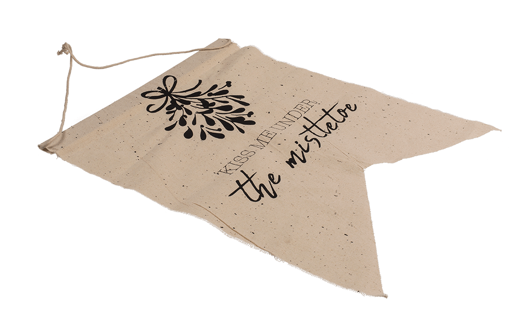 Natural colored pennant, Christmas,