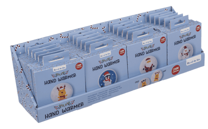 Hand warmer with color reaction, Santa's Friends,