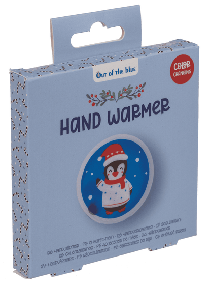 Hand warmer with color reaction, Santa's Friends,