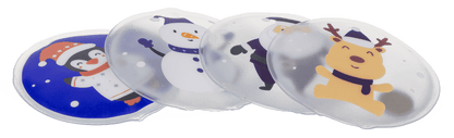 Hand warmer with color reaction, Santa's Friends,