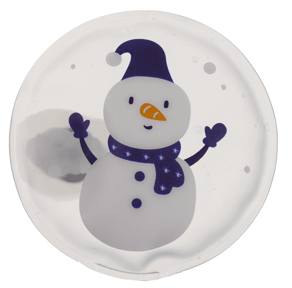 Hand warmer with color reaction, Santa's Friends,