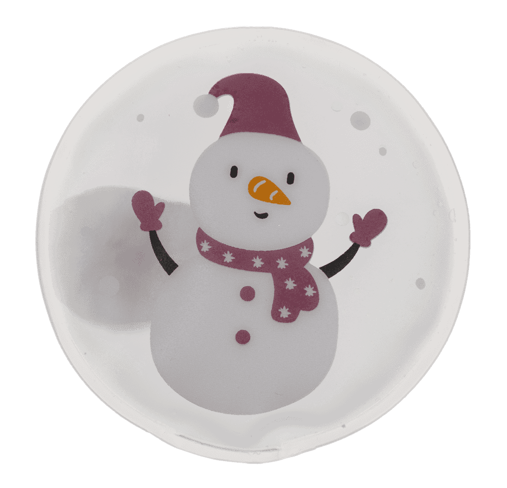 Hand warmer with color reaction, Santa's Friends,