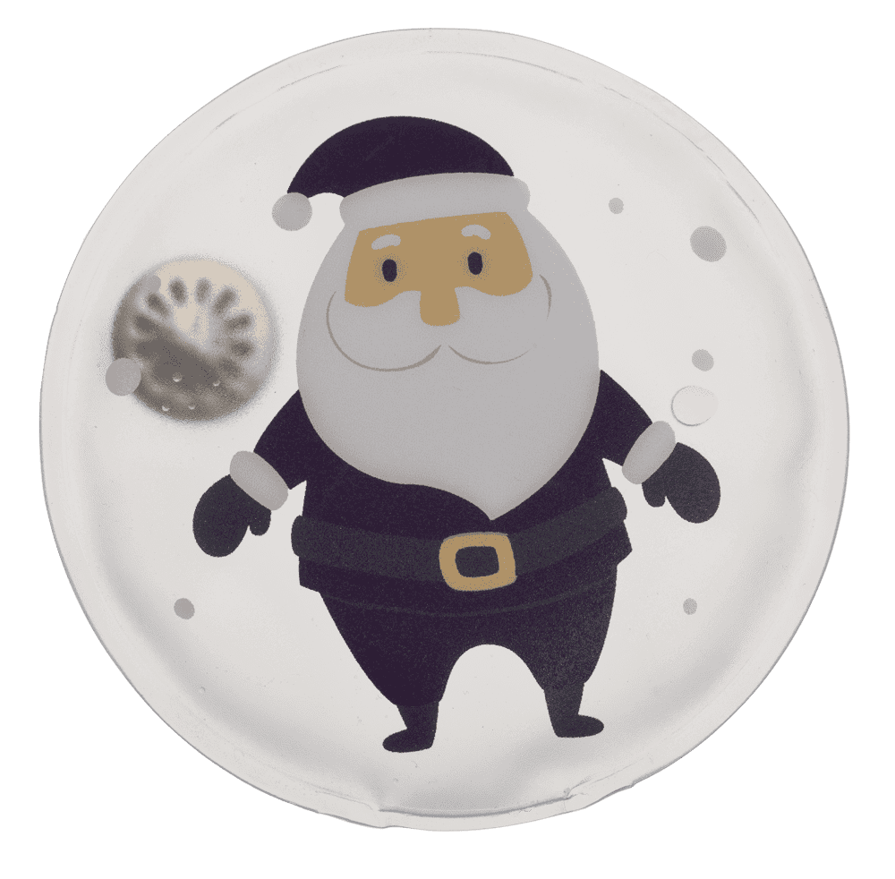 Hand warmer with color reaction, Santa's Friends,