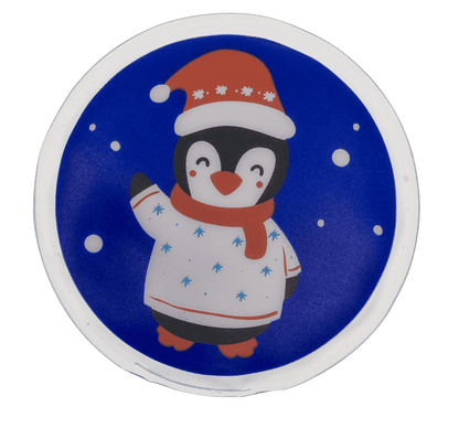 Hand warmer with color reaction, Santa's Friends,
