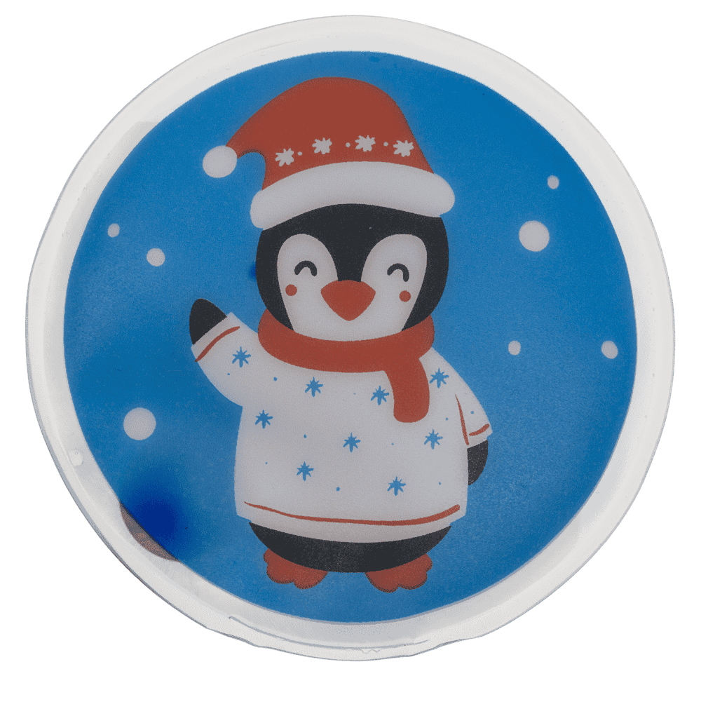 Hand warmer with color reaction, Santa's Friends,