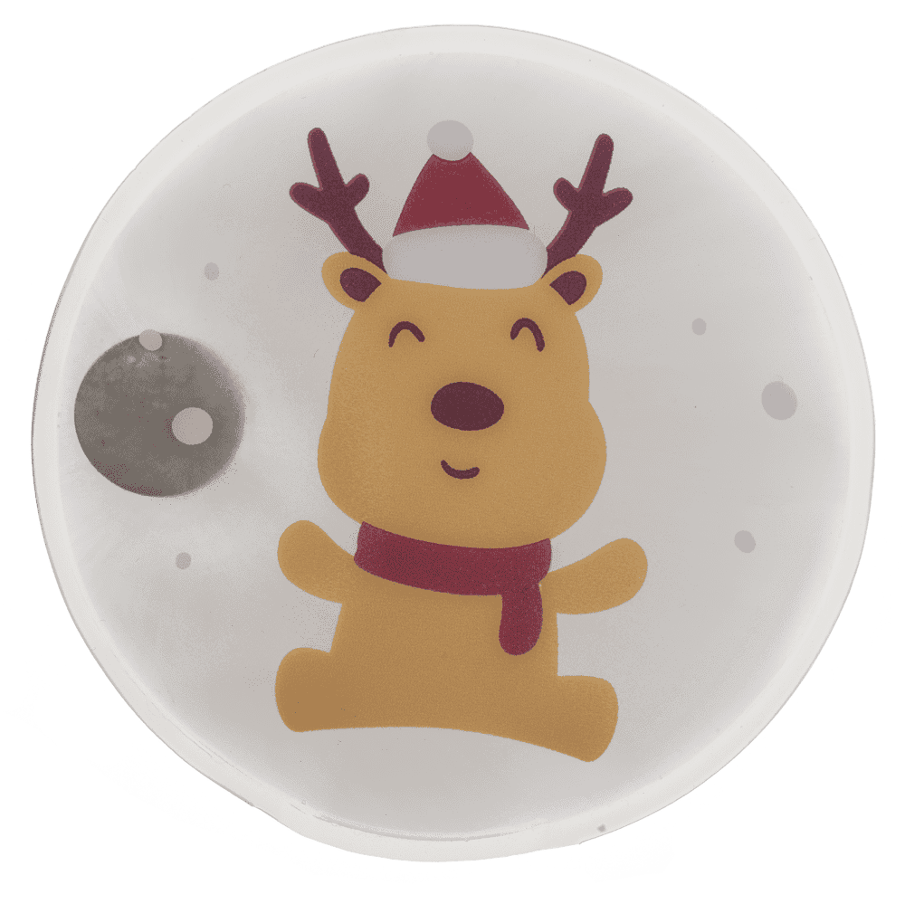 Hand warmer with color reaction, Santa's Friends,
