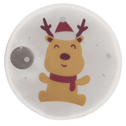 Hand warmer with color reaction, Santa's Friends,