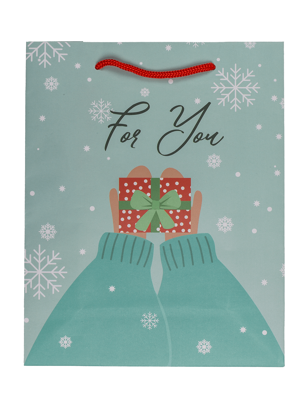 Paper gift bag, Winter Wonderland,