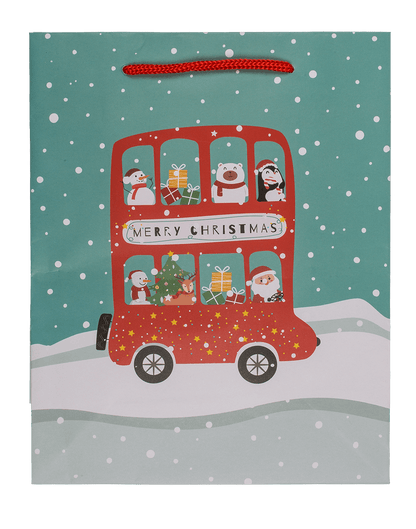Paper gift bag, Winter Wonderland,