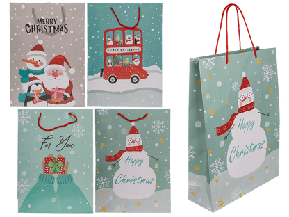 Paper gift bag, Winter Wonderland,