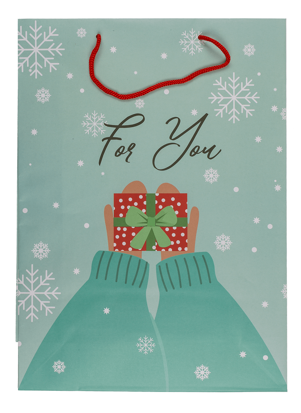 Paper gift bag, Winter Wonderland,