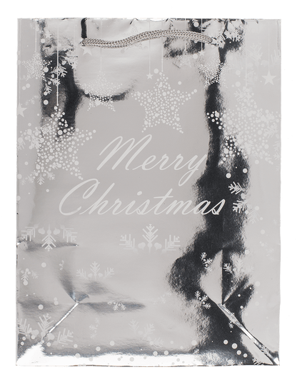 Paper gift bag, Glossy Christmas,