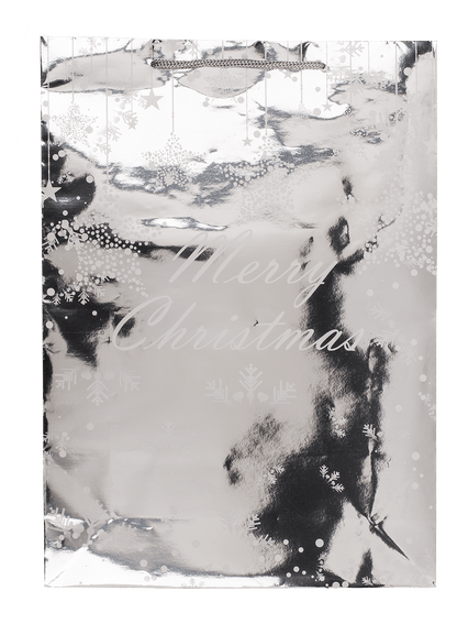 Paper gift bag, Glossy Christmas,