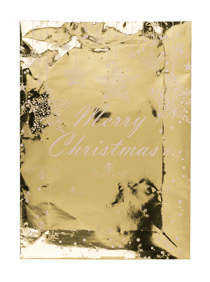 Paper gift bag, Glossy Christmas,