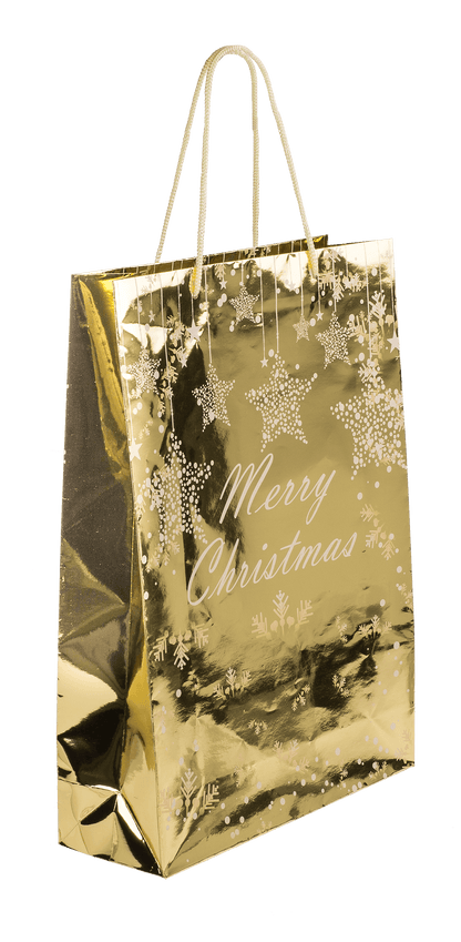 Paper gift bag, Glossy Christmas,
