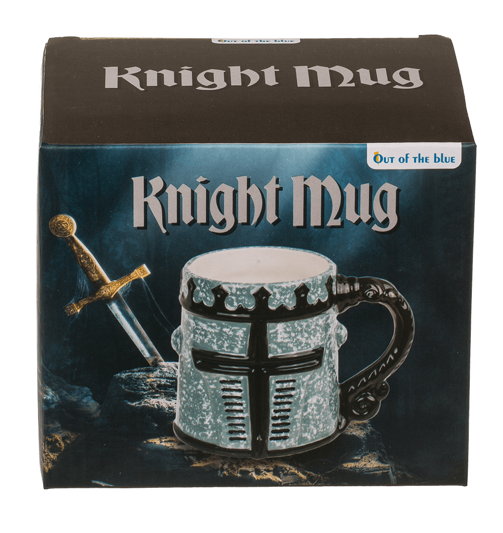 Mug, Knight's armour visor, 14,5 x 11 cm,