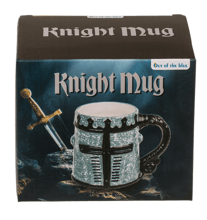 Mug, Knight's armour visor, 14,5 x 11 cm,