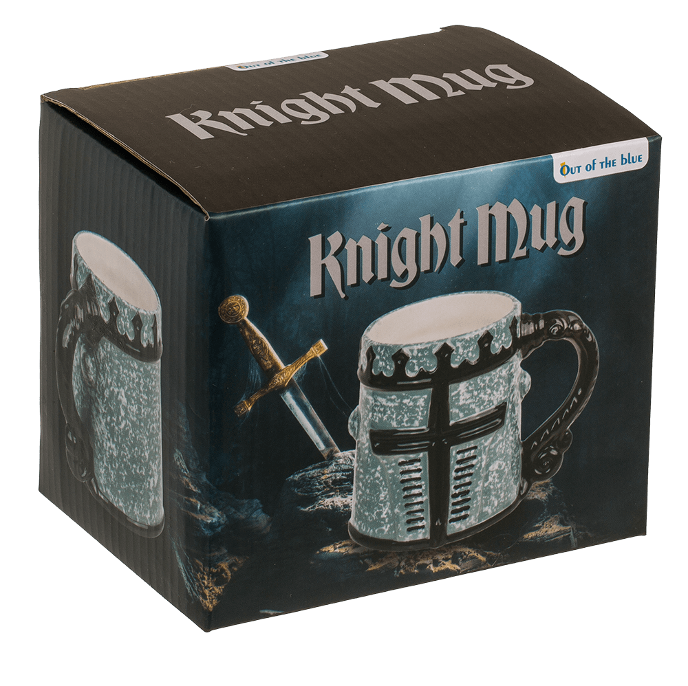 Mug, Knight's armour visor, 14,5 x 11 cm,