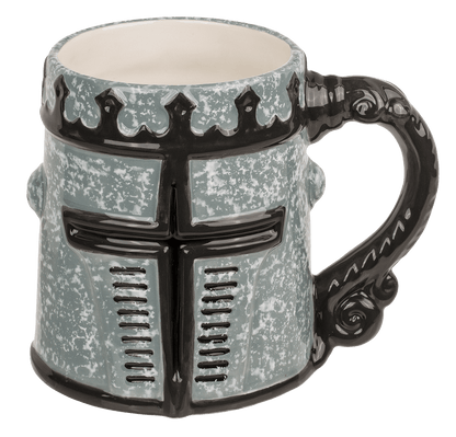 Mug, Knight's armour visor, 14,5 x 11 cm,